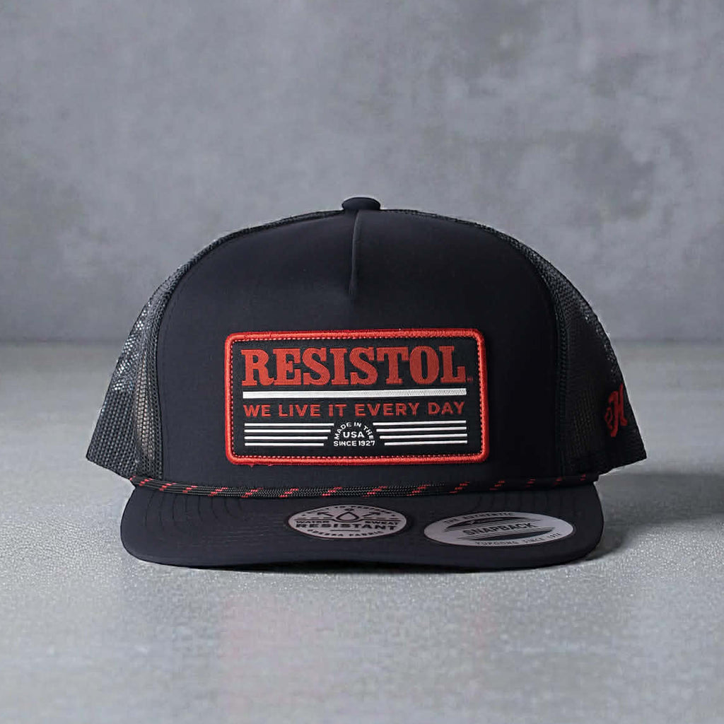 Gorra Hooey Resistol Negro Unitalla