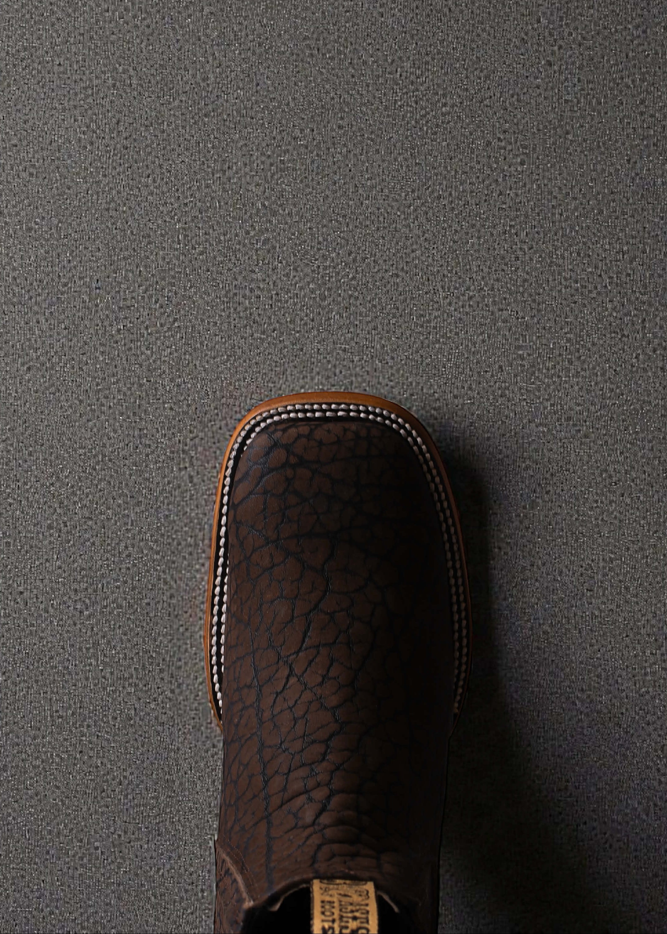 Botín 3Ases Cuello de Toro Café Caballero