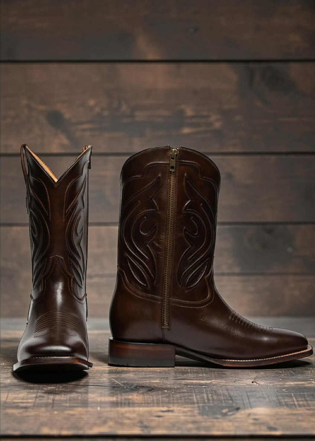 Bota Rio Grande City Café Caballero