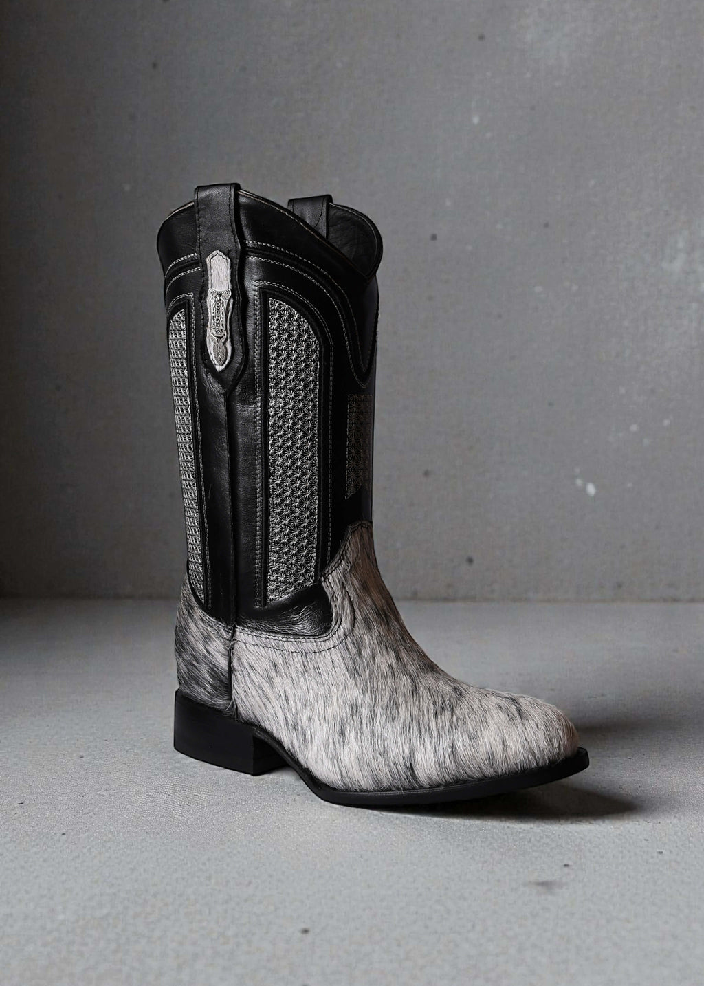 Bota OLD Oval Pelo de Vaca Caballero