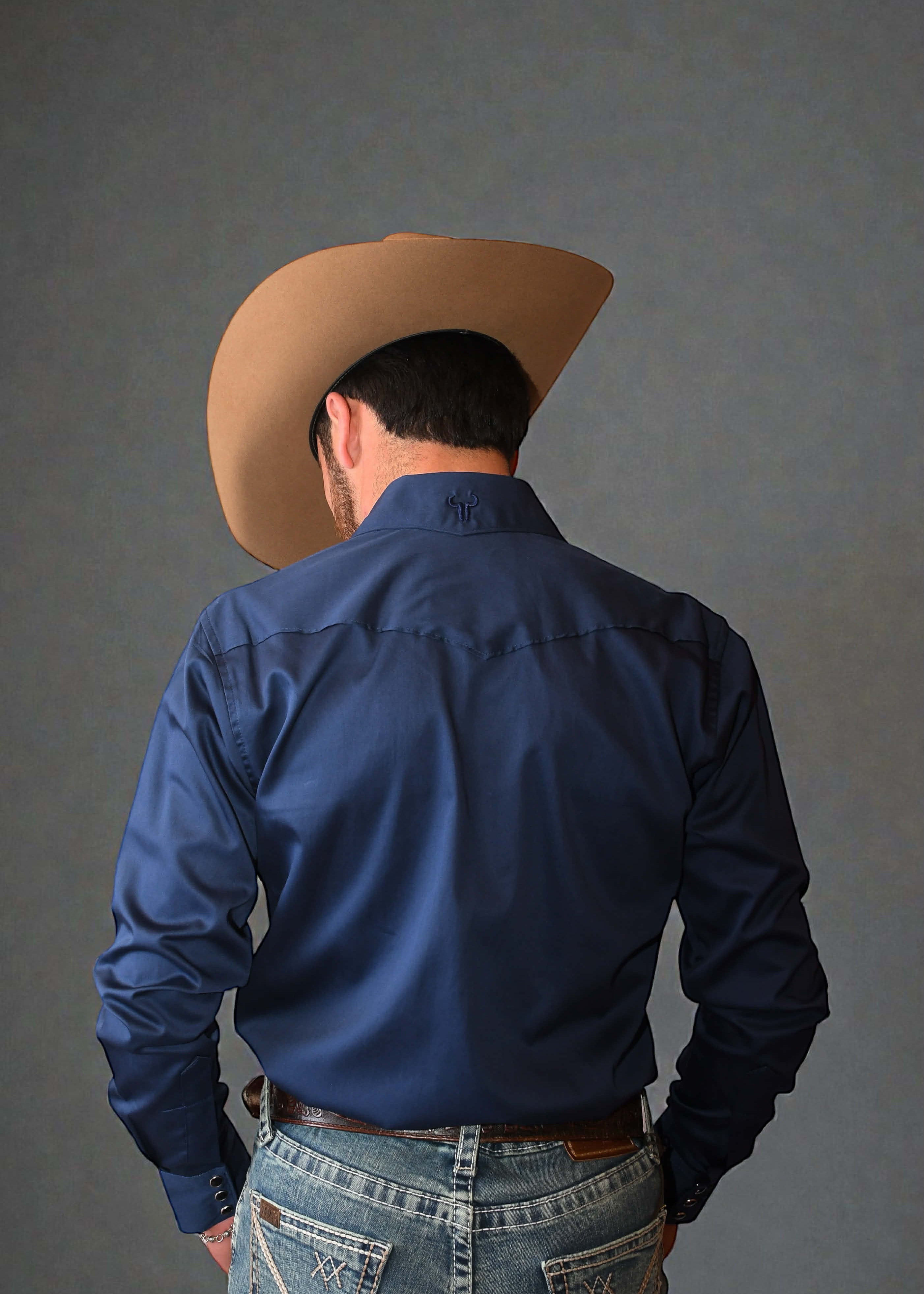 Camisa TNT WEST C90380 Marino Caballero