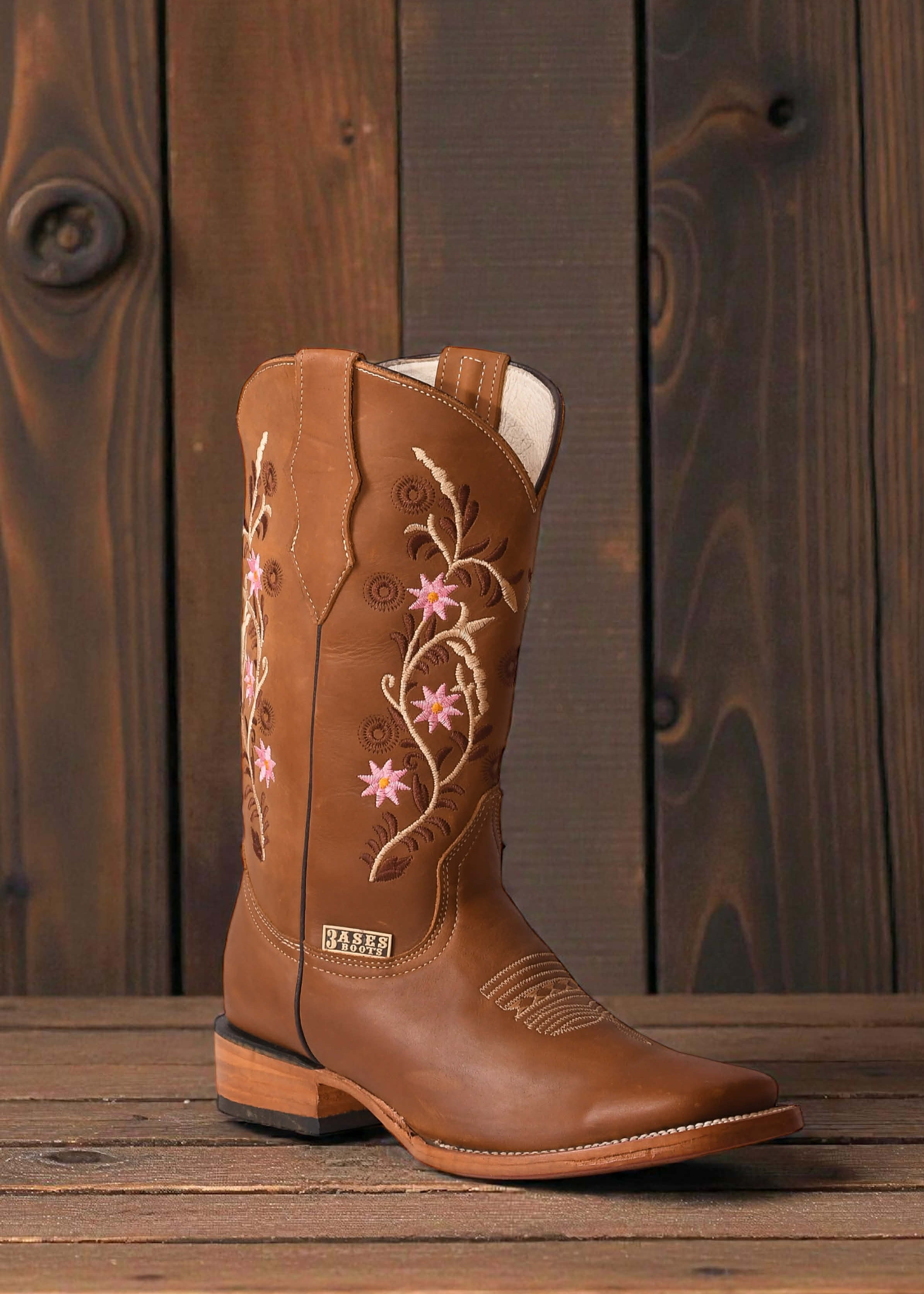 Bota 3Ases Bulldog Nube Rosa Miel Dama