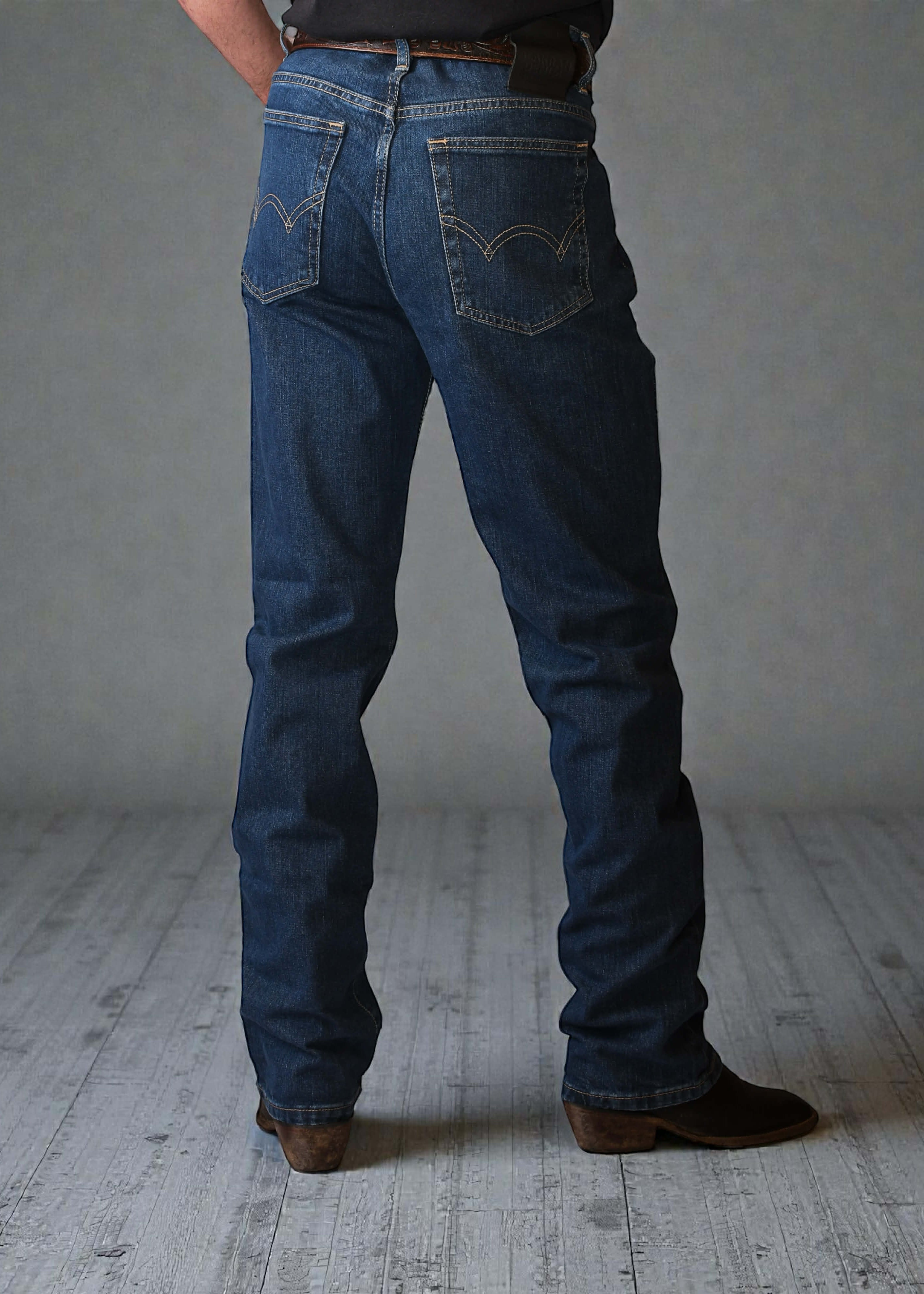 Pantalón Alakran Denim Liso Azul Caballero Strech