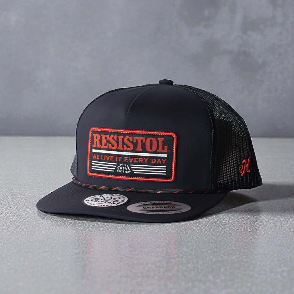 Gorra Hooey Resistol Negro Unitalla