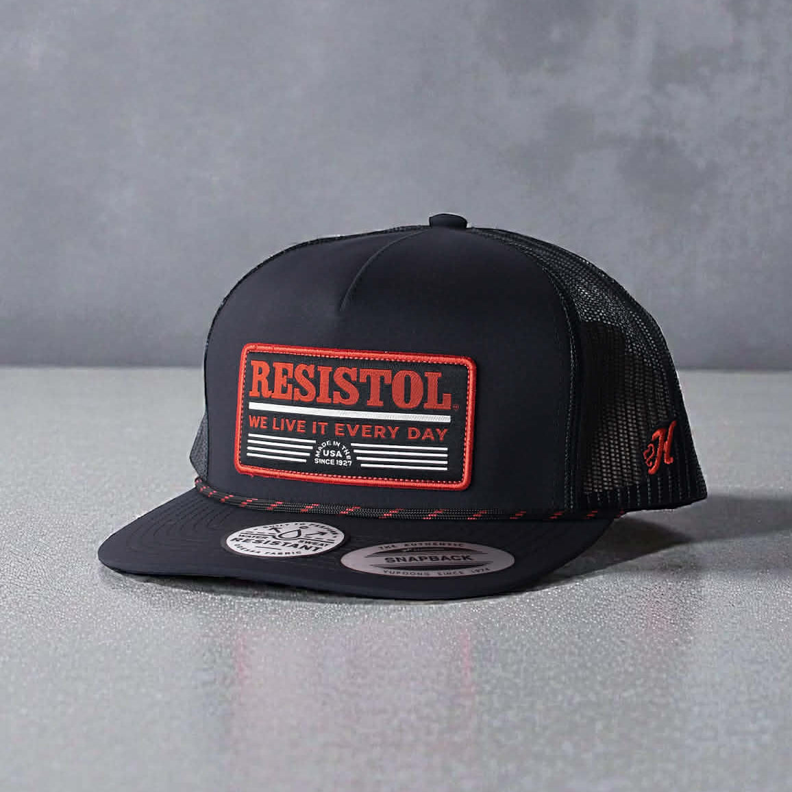 Gorra Hooey Resistol Negro Unitalla