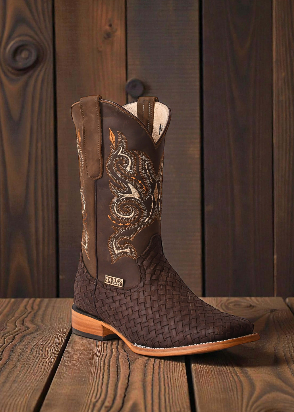 Bota 3Ases Bulldog Petatillo Vampiro Café Caballero