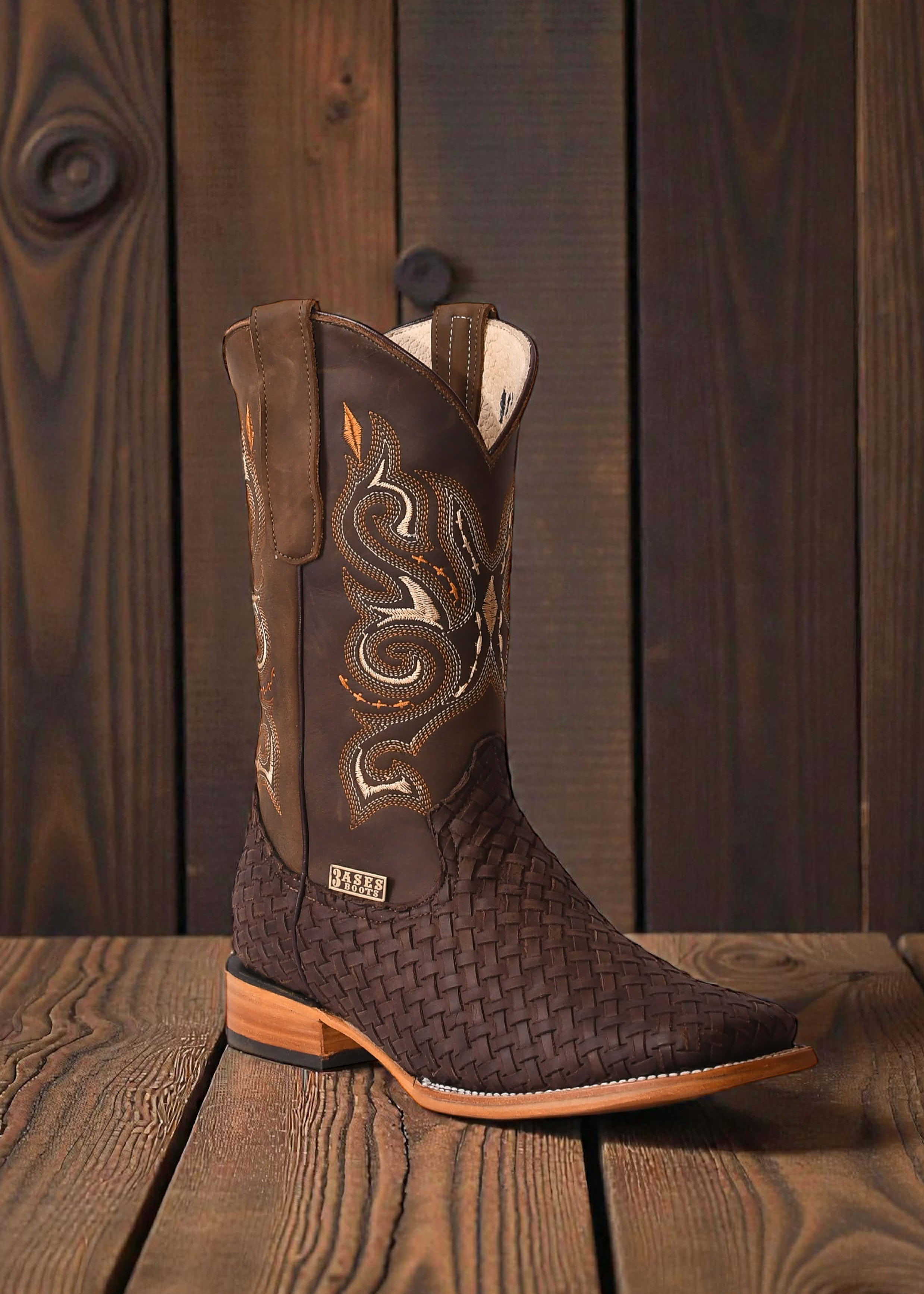 Bota 3Ases Bulldog Petatillo Vampiro Café Caballero