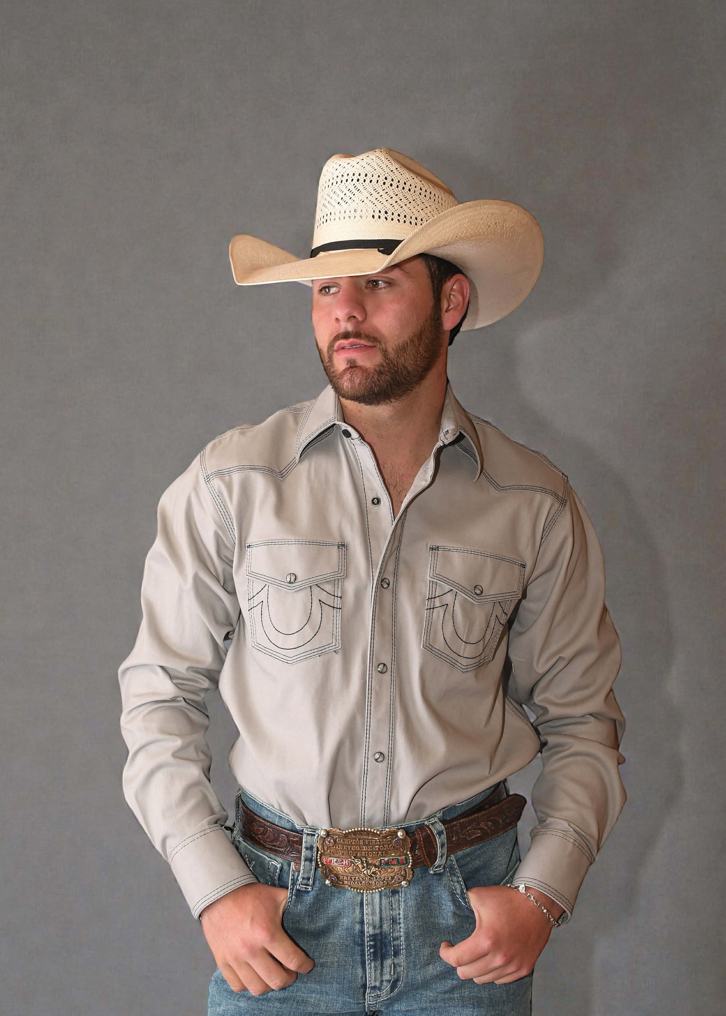 Camisa Legitimo Ancestro TR Gris Caballero