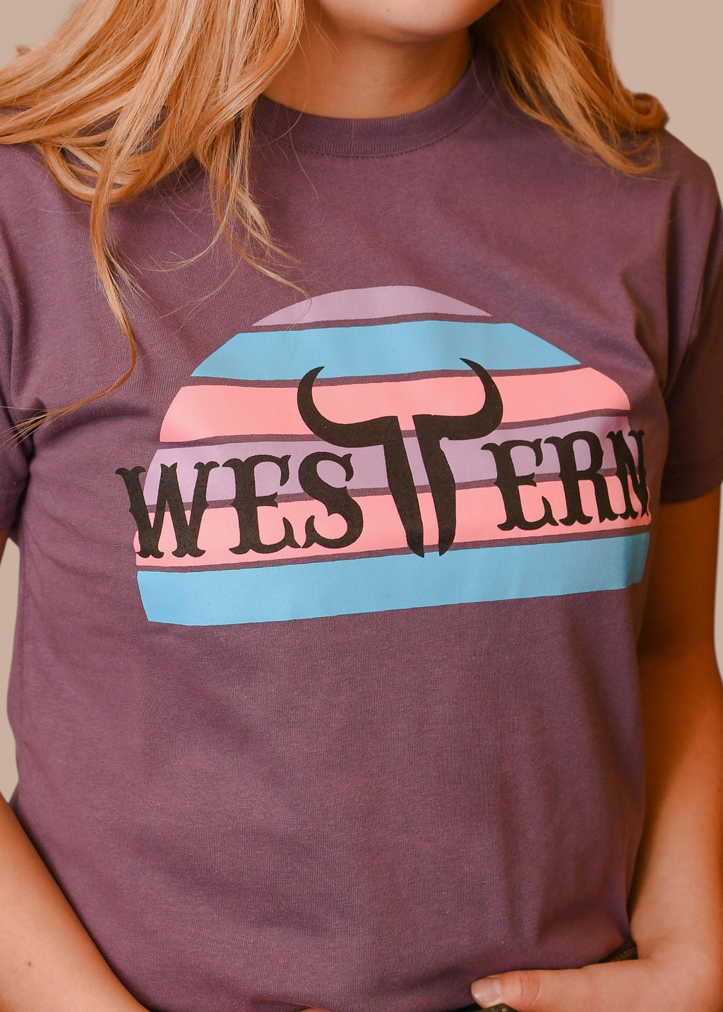 Playera TNT WEST DPL011 Lila Dama