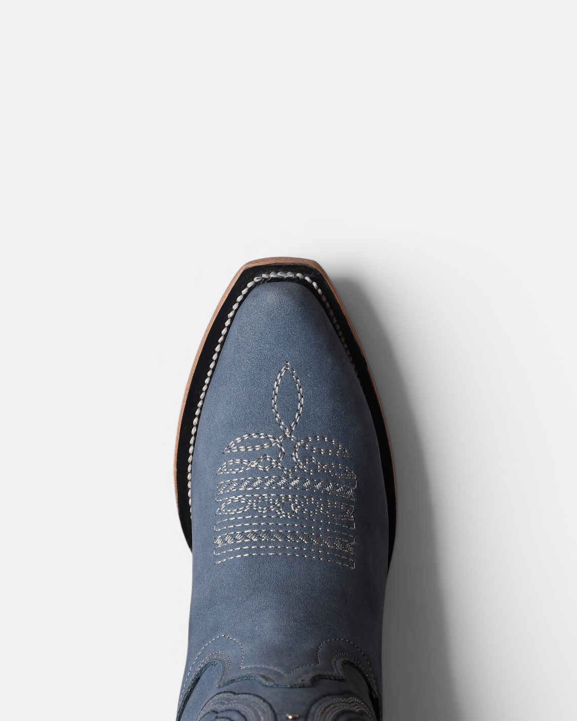 Bota Toro Moro Alta Dama Hera Nobuck Azul