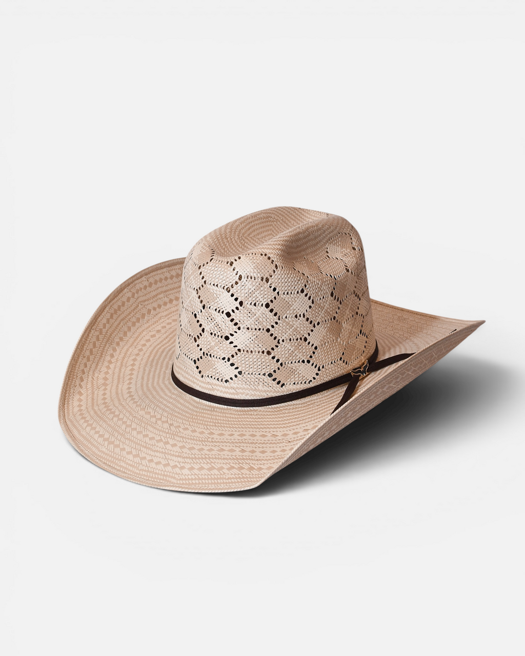 Sombrero Waco Western Hexágono Bicolor