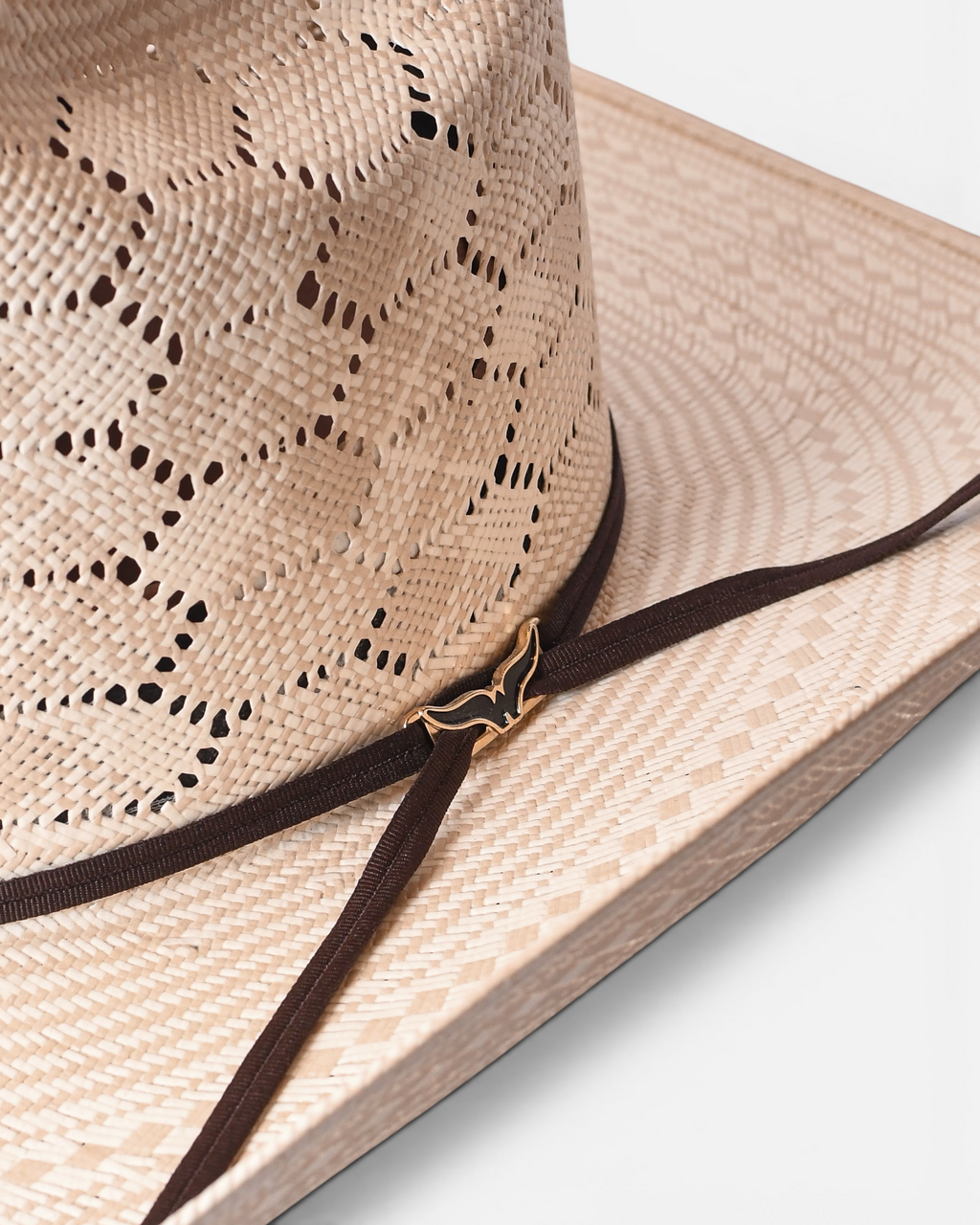 Sombrero Waco Western Hexágono Bicolor