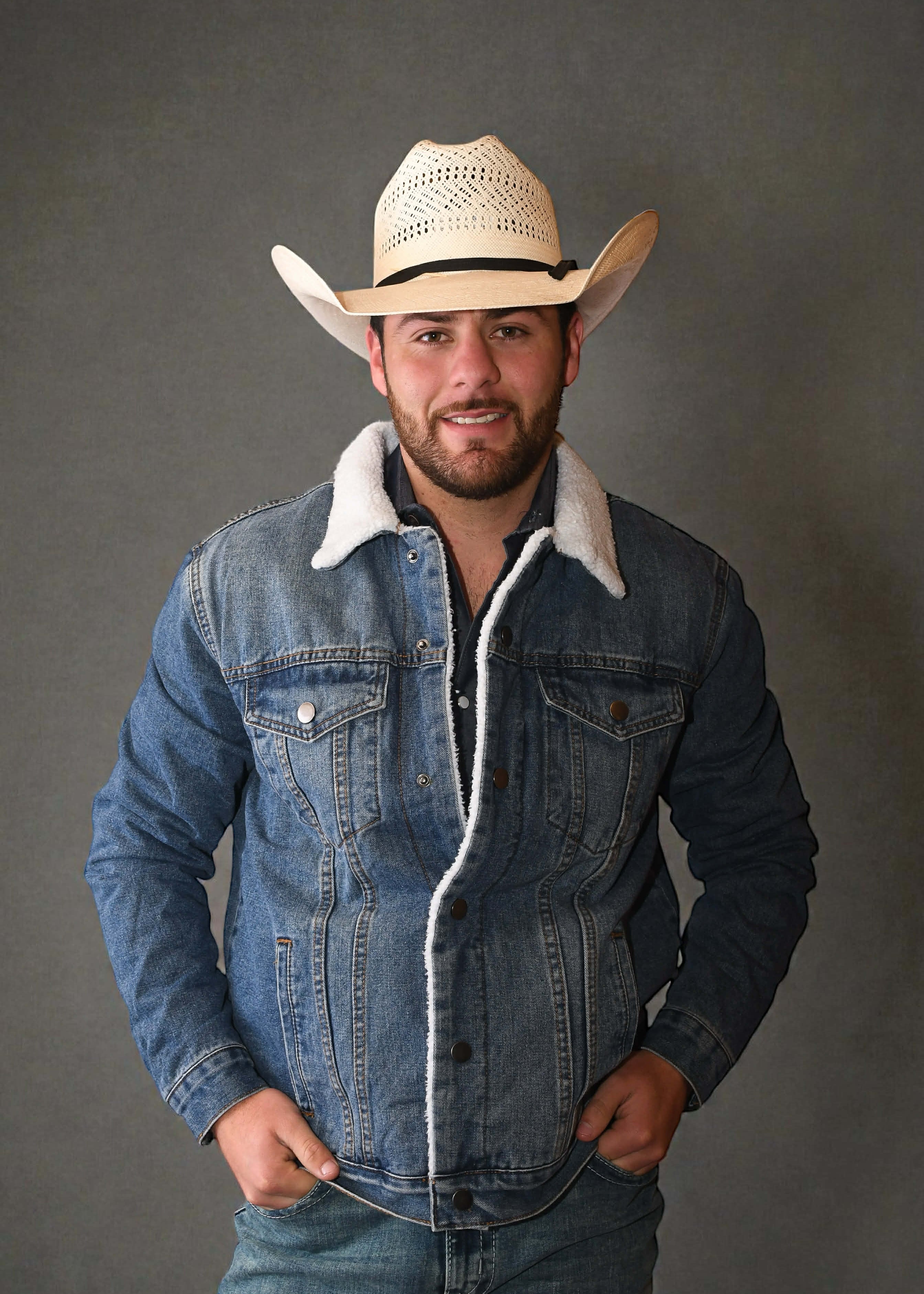 Chamarra Zero 81 Mezclilla Azul Oscuro Caballero