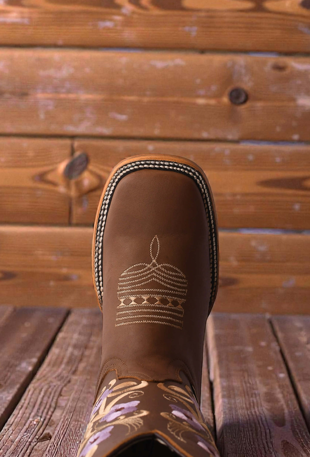 Bota 3Ases Bulldog Jacaranda Miel Dama