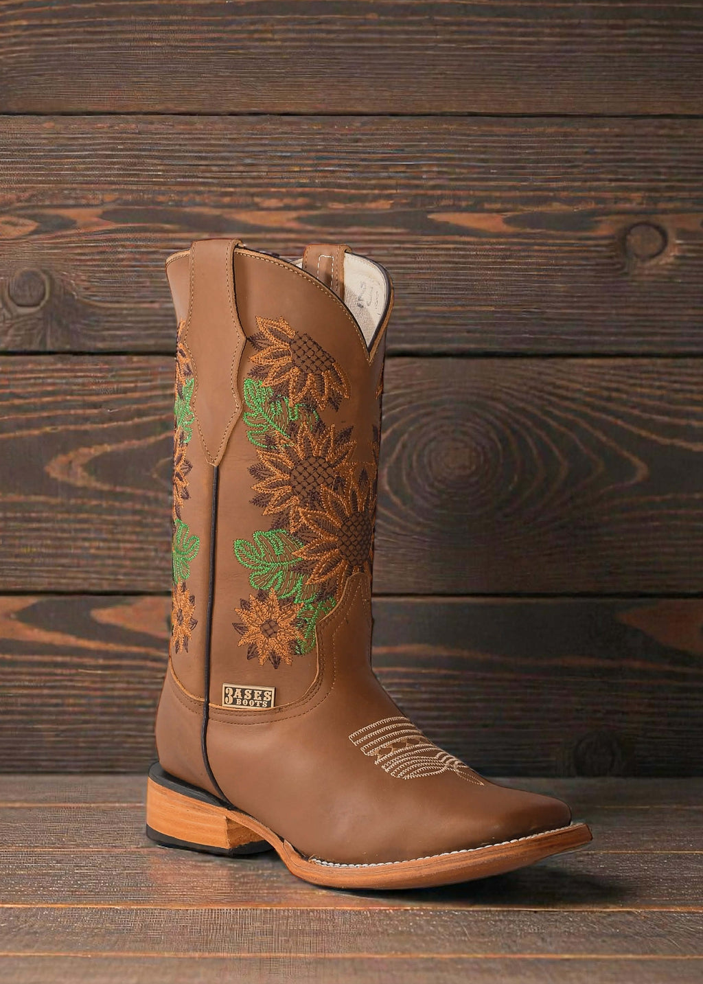 Bota 3Ases Campo Miel Graso Dama