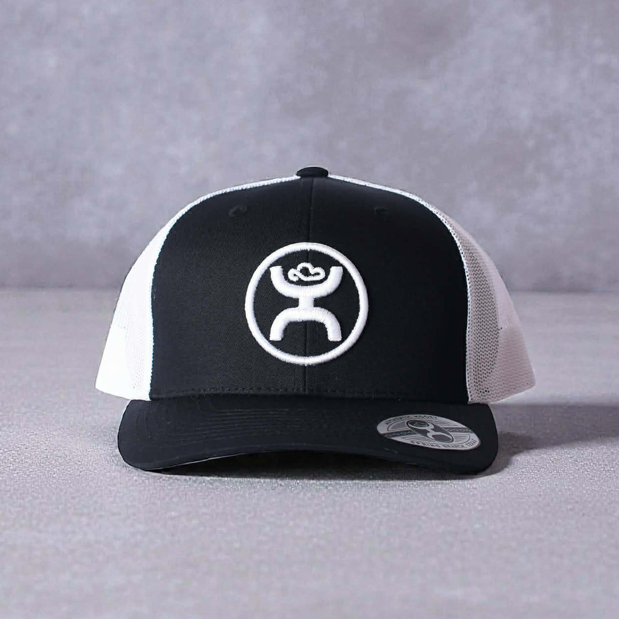 Gorra Hooey Clásica Negro/Blanco Unitalla