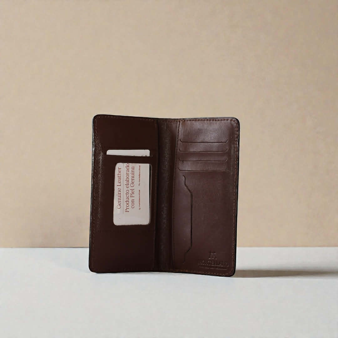 Cartera Texana Montellano Cincelada/Pelo N20 Café