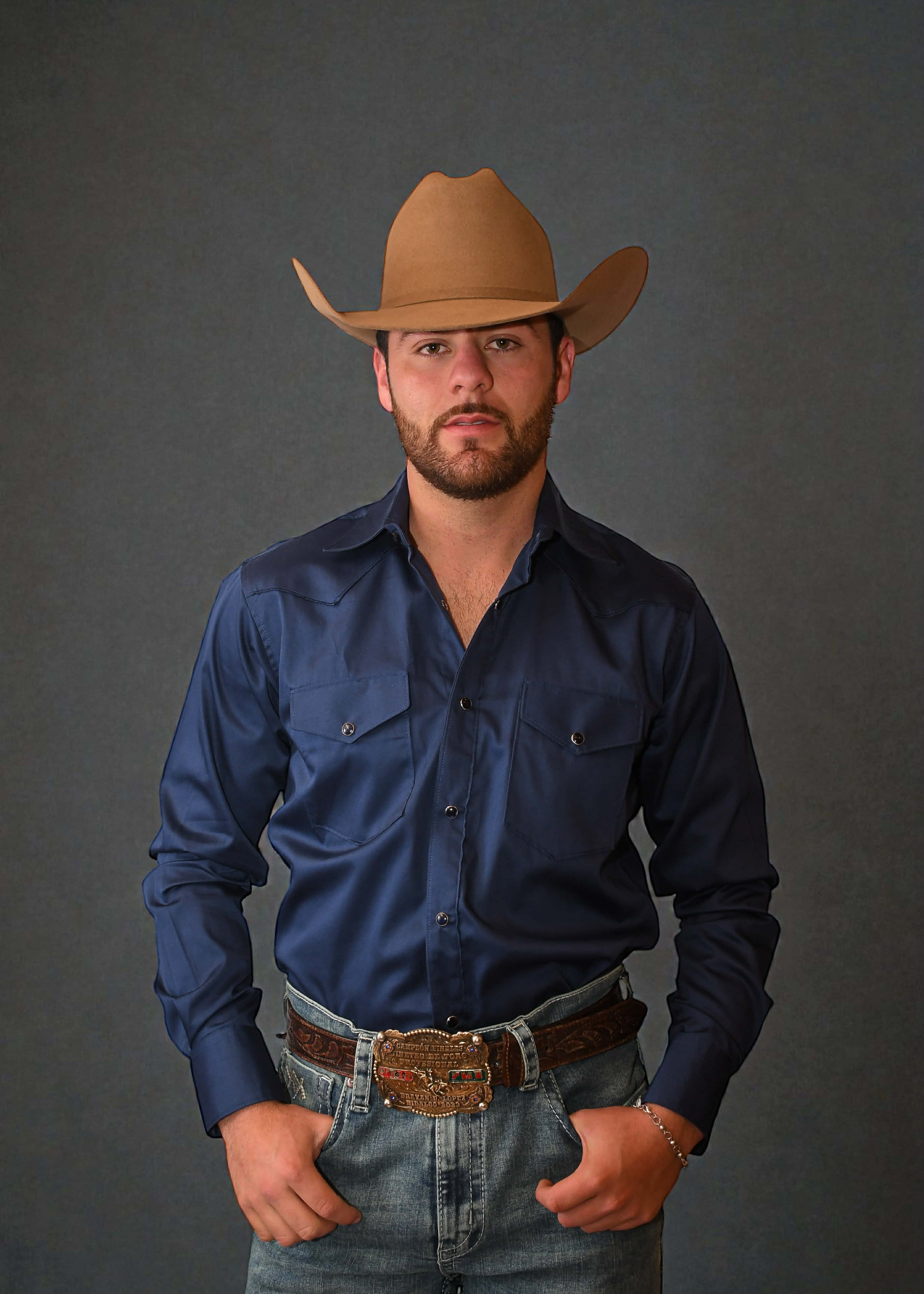 Camisa TNT WEST C90380 Marino Caballero