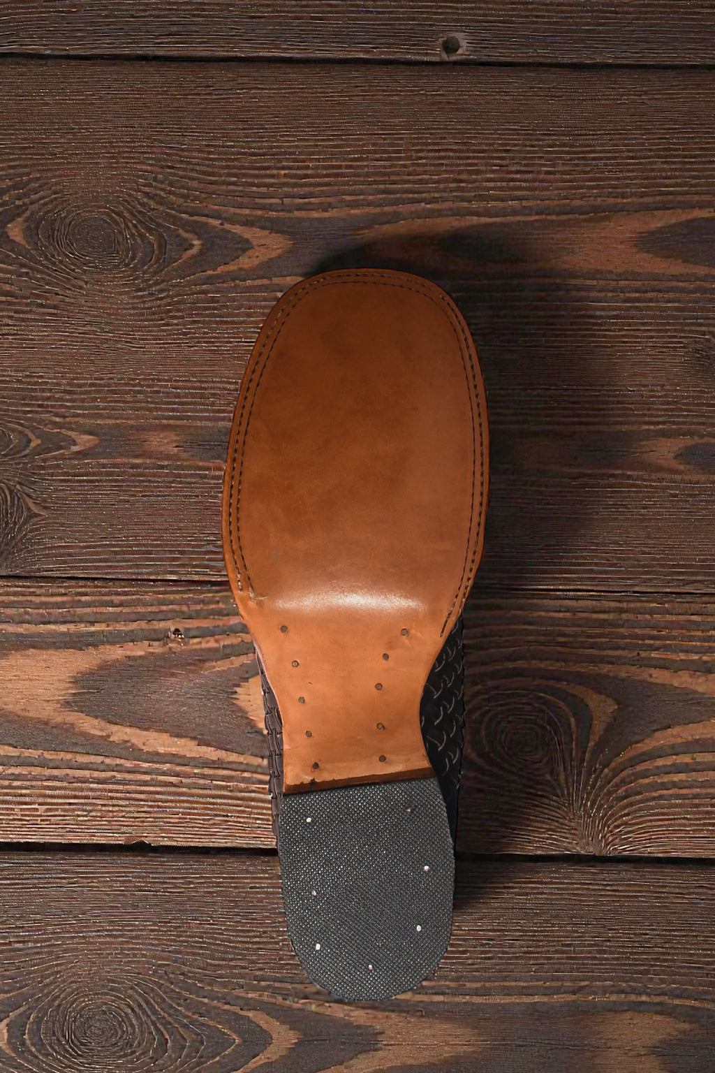 Botín 3Ases Bulldog Petatillo Chocolate Caballero