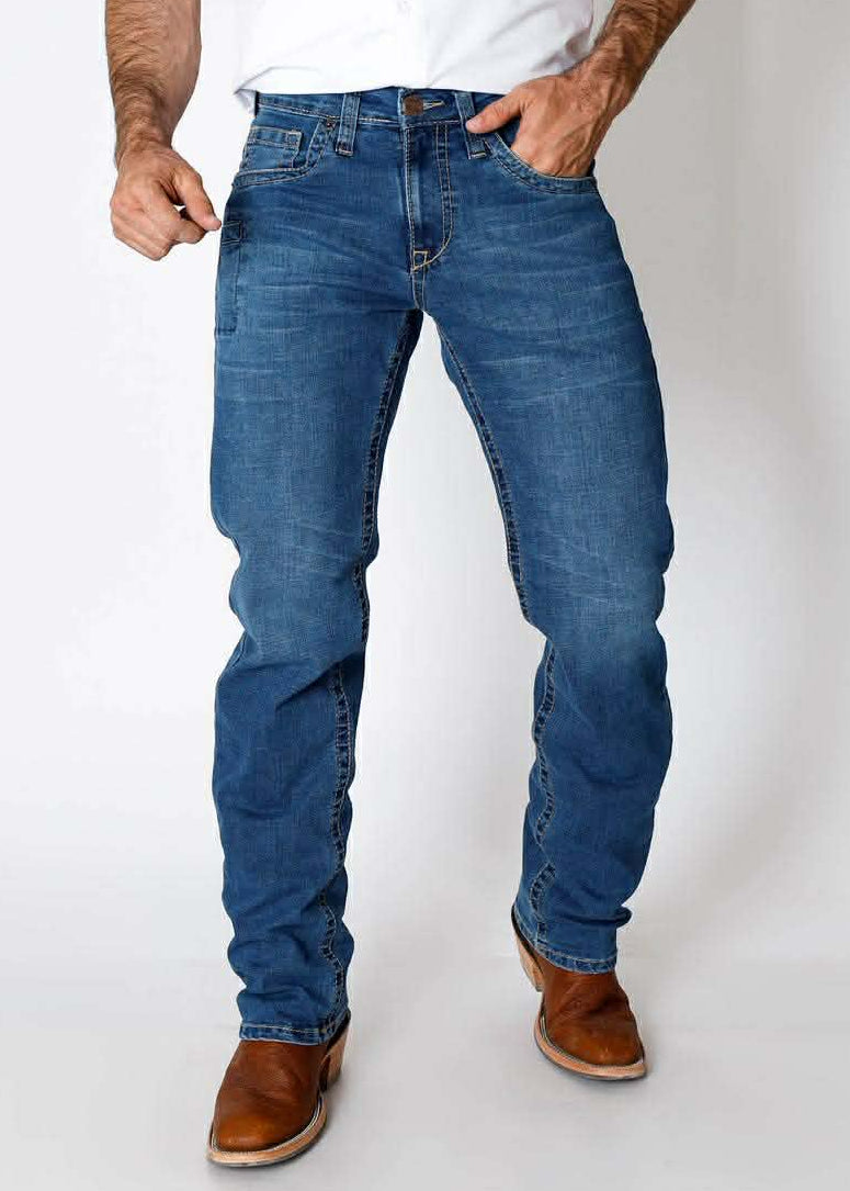 Pantalón Rancho Cero Uno C-21 Azul Claro Caballero