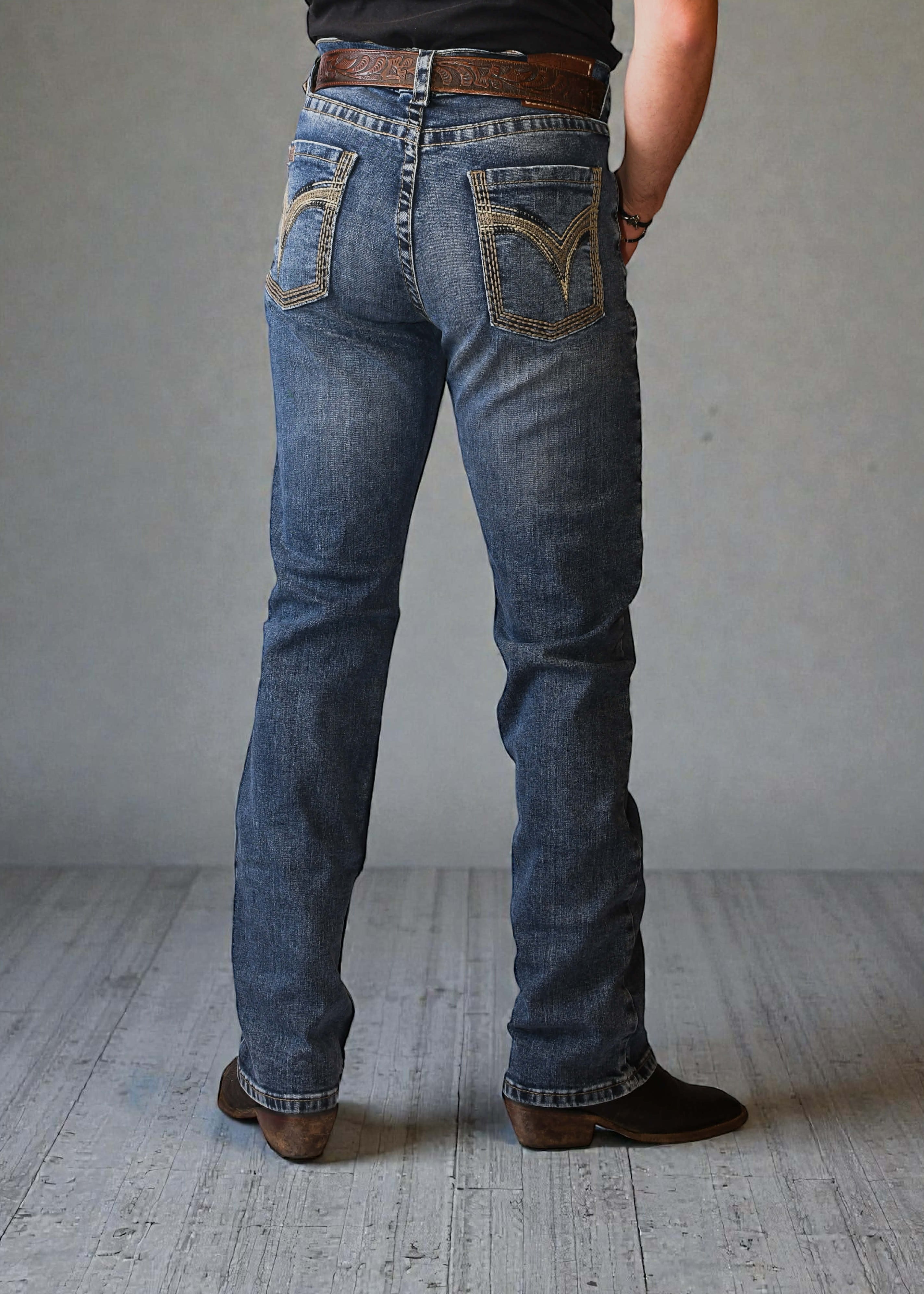 Pantalón TNT WEST P8062 Azul Caballero Strech