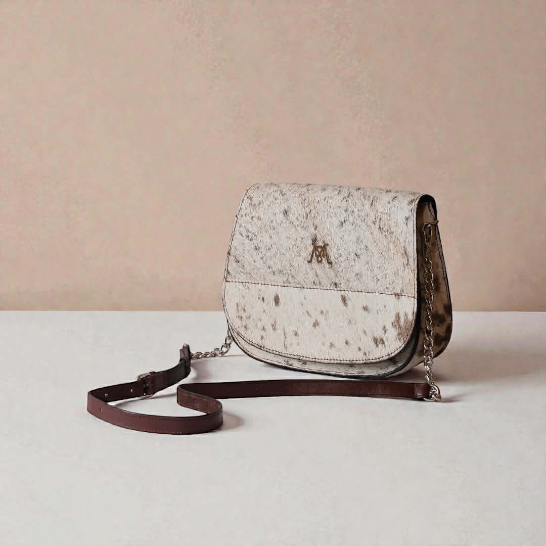 Bolsa Montellano Pelo Blanco