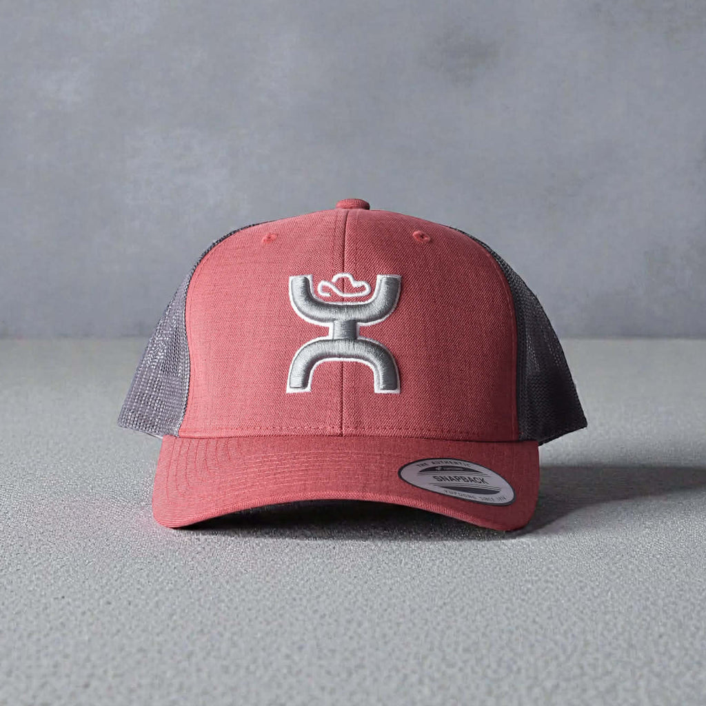 Gorra Hooey Clásica Curva Rosa Unitalla