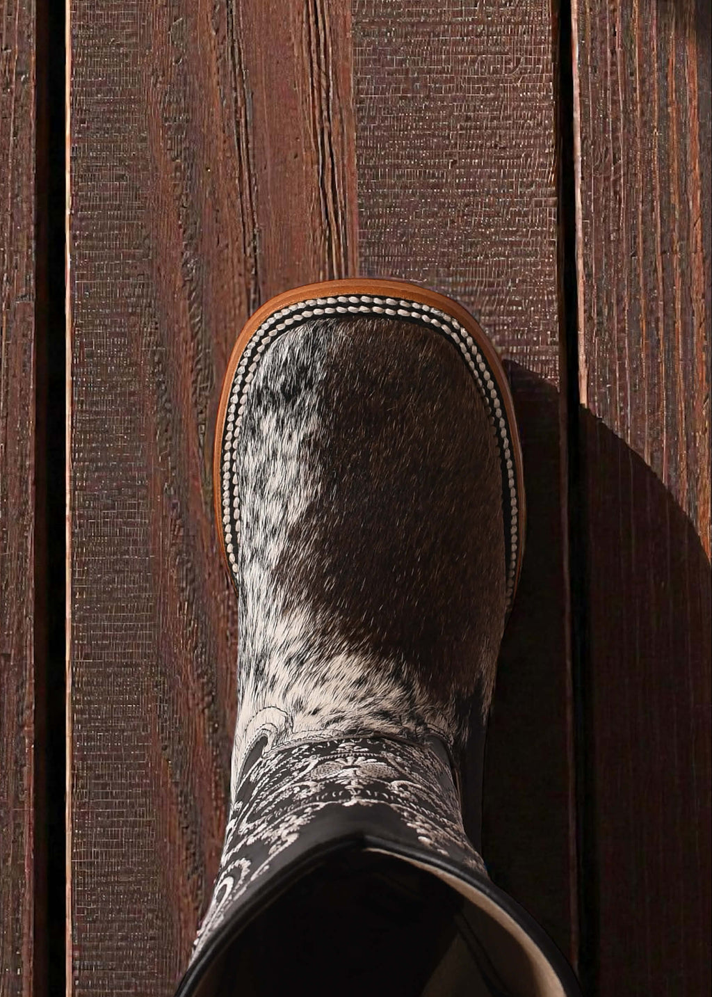 Bota 3Ases Bulldog Pelo de vaca Dama