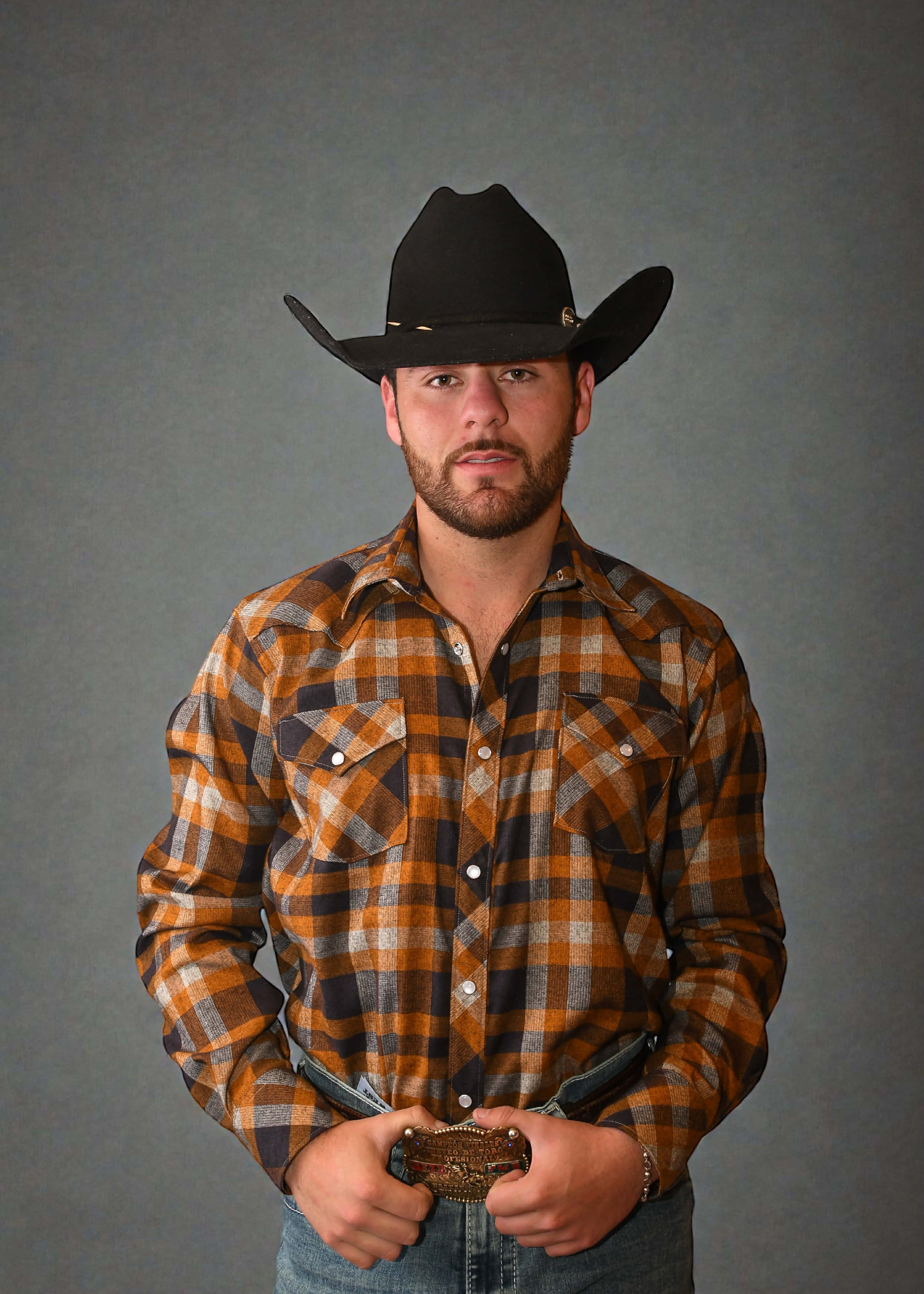 Camisa TNT WEST C90422 Cuadros Caballero